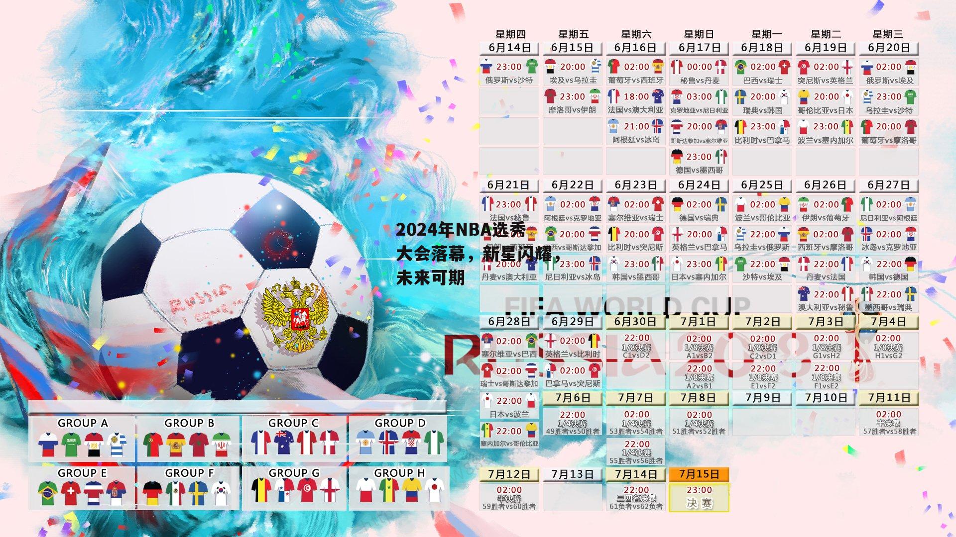 2024年NBA选秀大会落幕,新星闪耀,未来可期